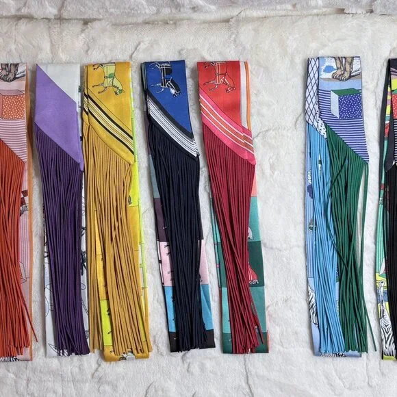 Trendy Fringe Handbag Wraps - See The New Springtime Colors! - Picture 6 of 14